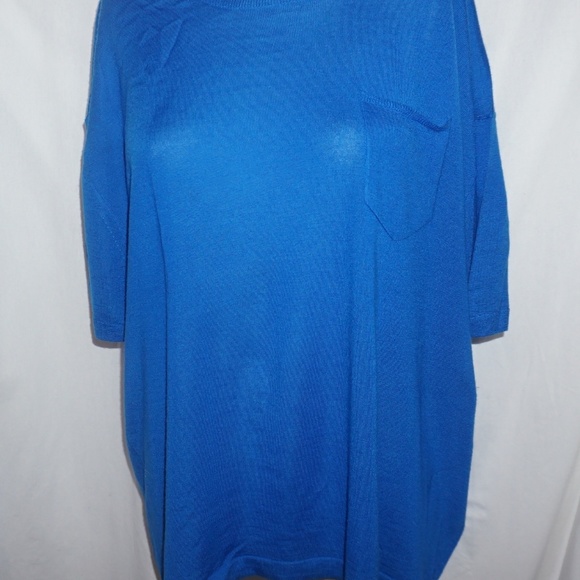 J Crew collection featherweight cashmere pocket T - Picture 4 of 4